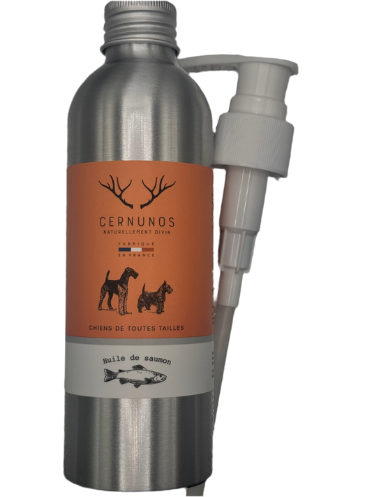 Huile de saumon pour chien & chat