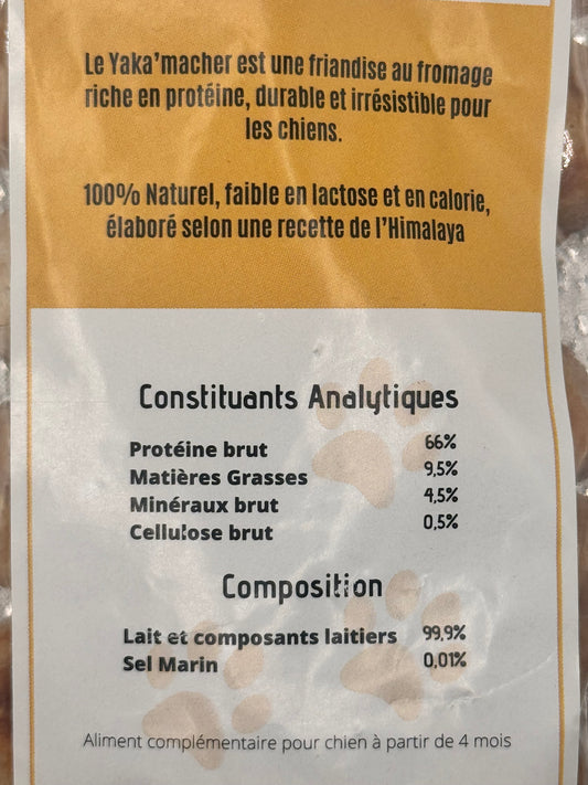 Fromage "Cheezy Dog" soufflé pour chien - Yaka mâcher crunchy